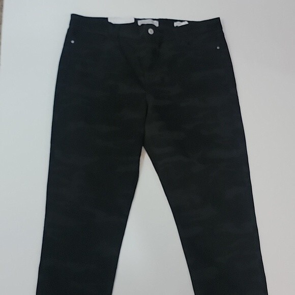 SOCIAL STANDARD By Sanctuary Camo Ankle Skinny Jeans NWT size 16 - Picture 2 of 11